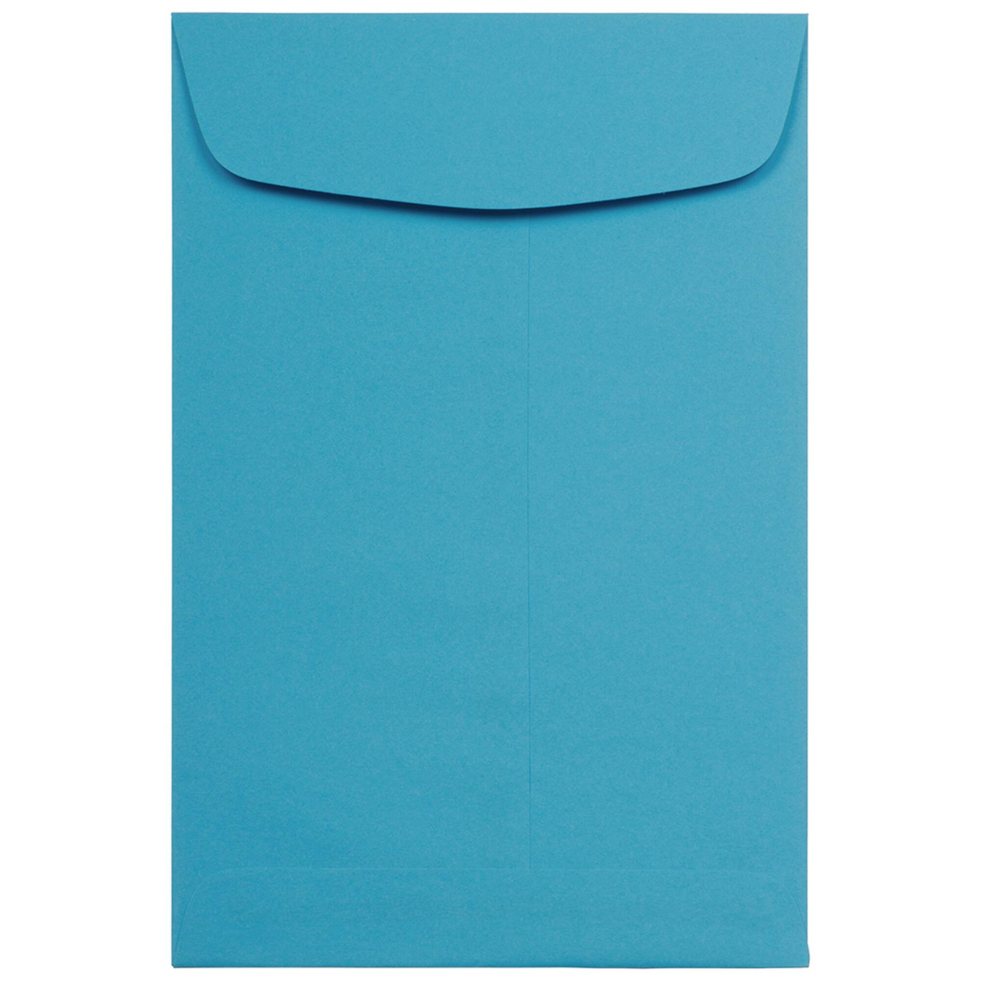 JAM Paper 6" x 9" Blue Open End Catalog Envelopes